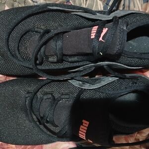 Puma Black Athletic Shoes